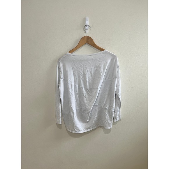 Lululemon Athletica White Long Sleeve Top - Picture 4 of 9